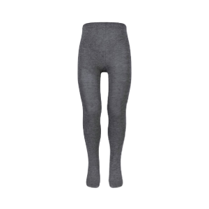 1 Pack Plain Grey Cotton Rich Tights (TIC)