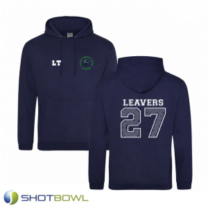 Malcolm Sargent Leavers Hoodie 2027 – With leavers names within the 27 – To be delivered to school on 3rd September 2026