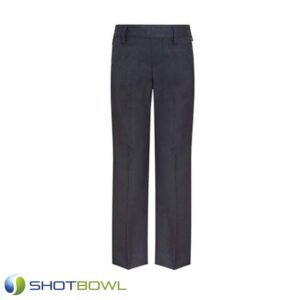 Boys David Luke Classic Fit Black Trousers