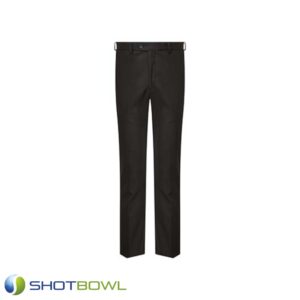 Boys David Luke Slim Fit Black Trousers