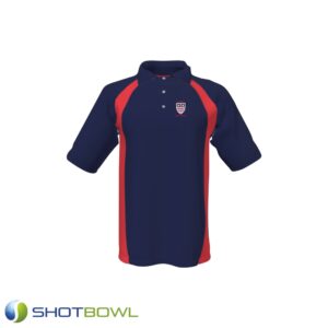 Spalding High School PE Polo – Red