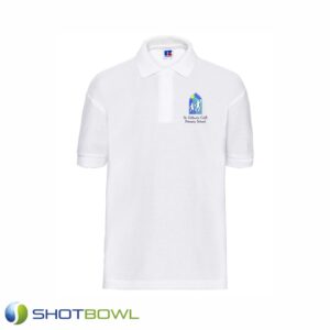 St Gilbert’s White Polo Shirt